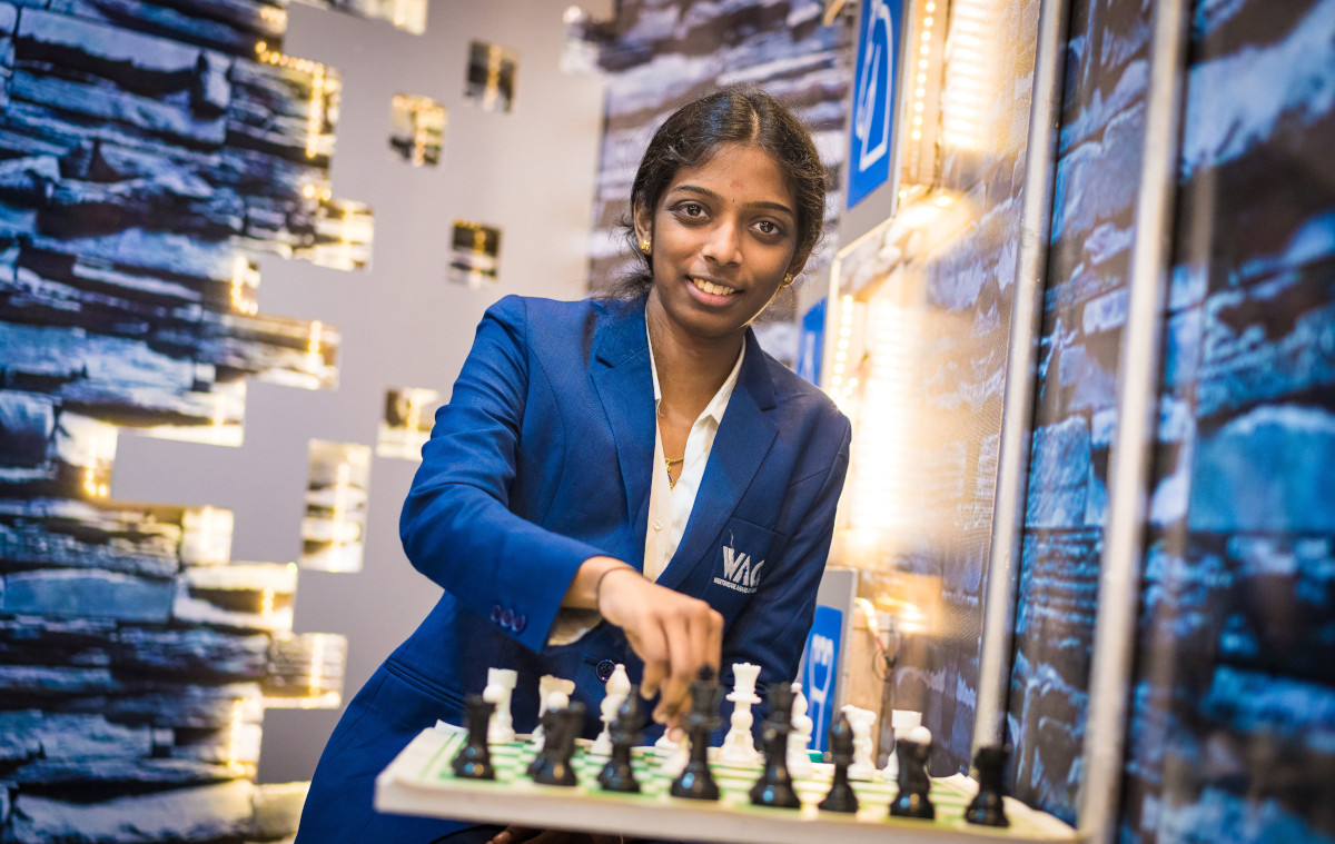 Tata Steel Blitz Arjun and Vaishali make India proud ChessBase